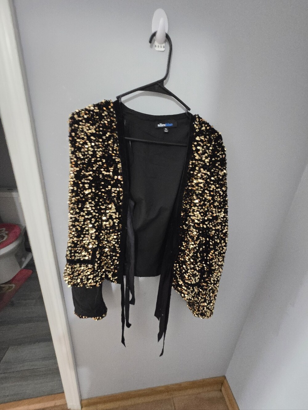 Fashion Sequin Sweater XL